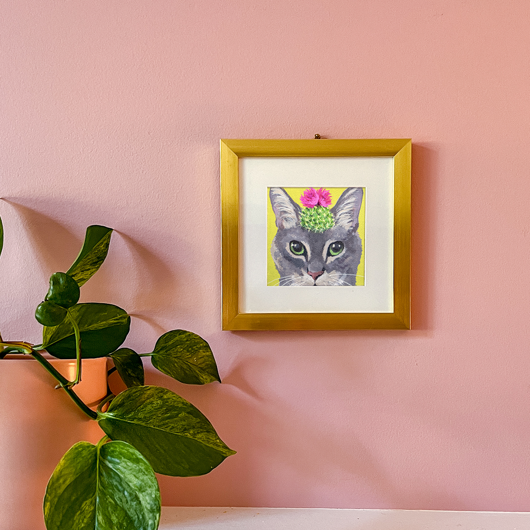 Cat 10: Lily Art Print