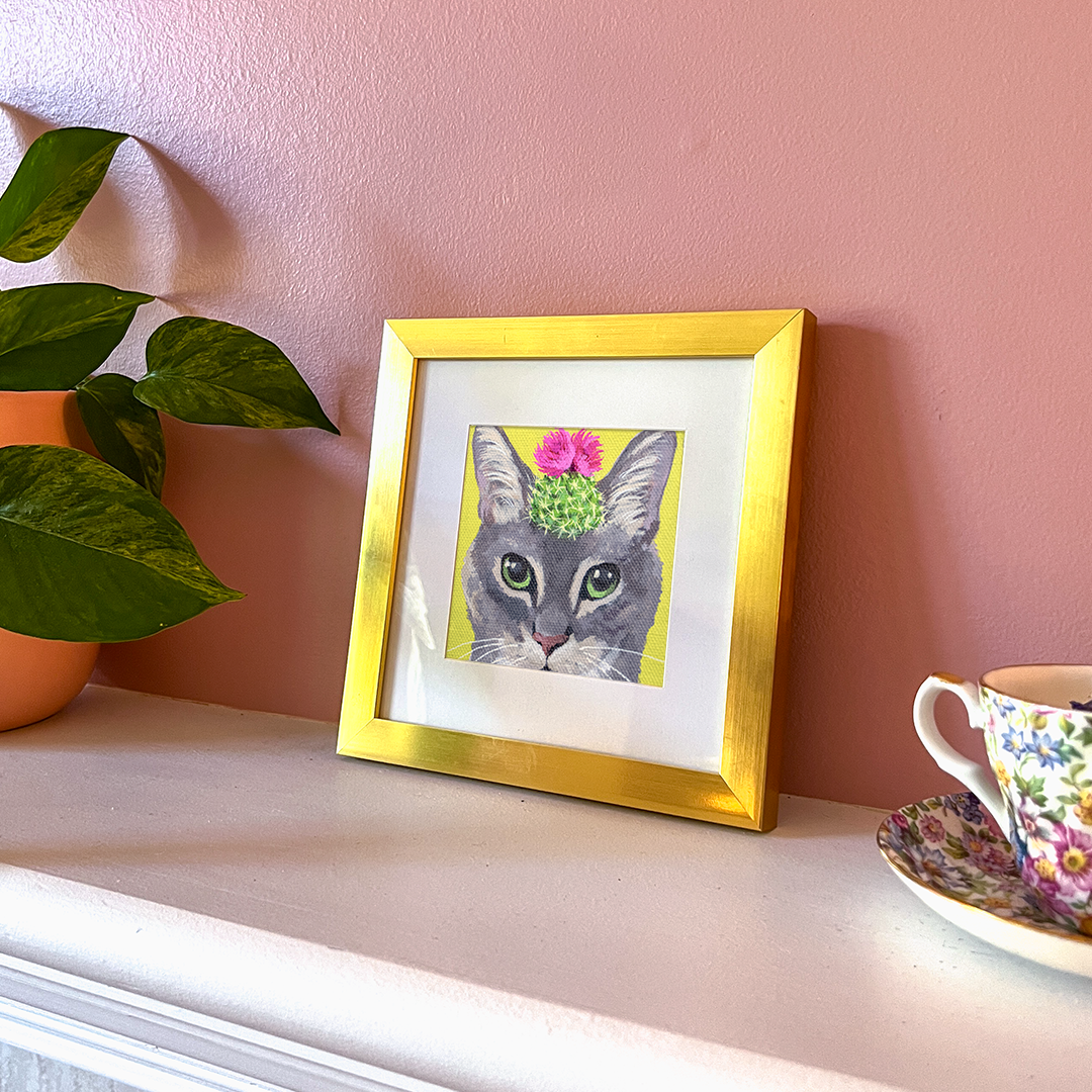 Cat 10: Lily Art Print