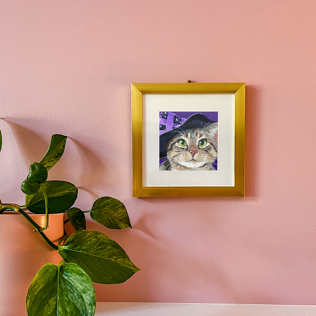 Cat 12: Ophelia Art Print
