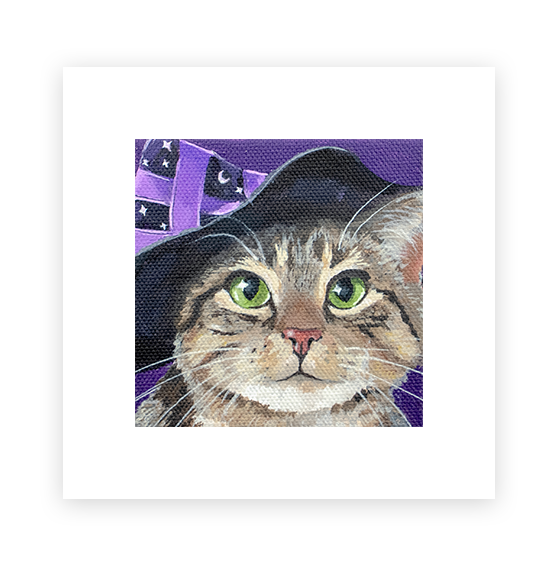 Cat 12: Ophelia Art Print
