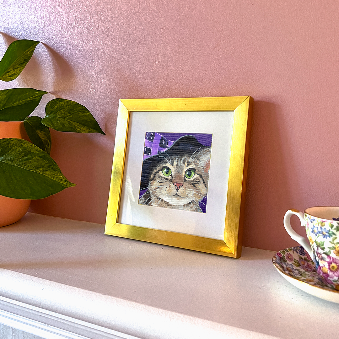 Cat 12: Ophelia Art Print
