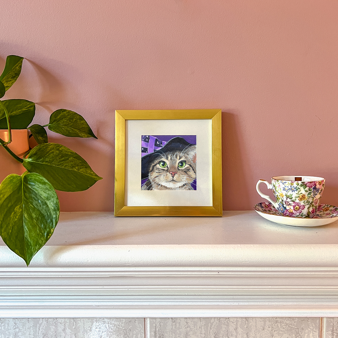 Cat 12: Ophelia Art Print