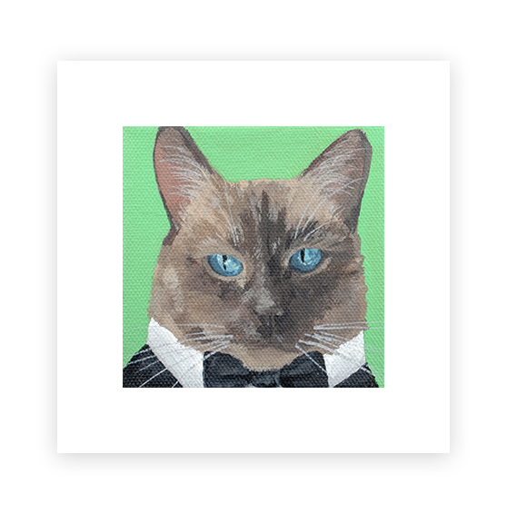 Cat 15: Pan Art Print