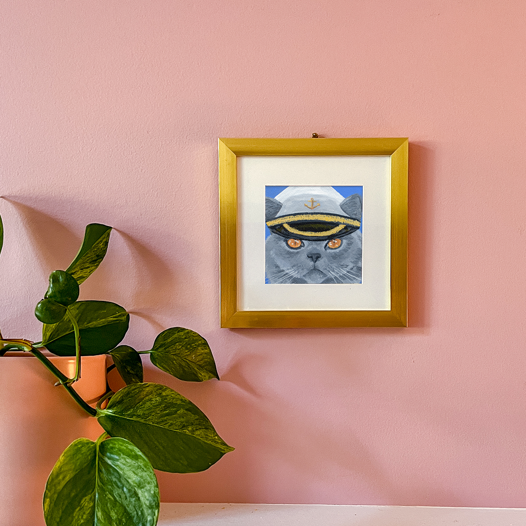 Cat 17: Frederic Art Print