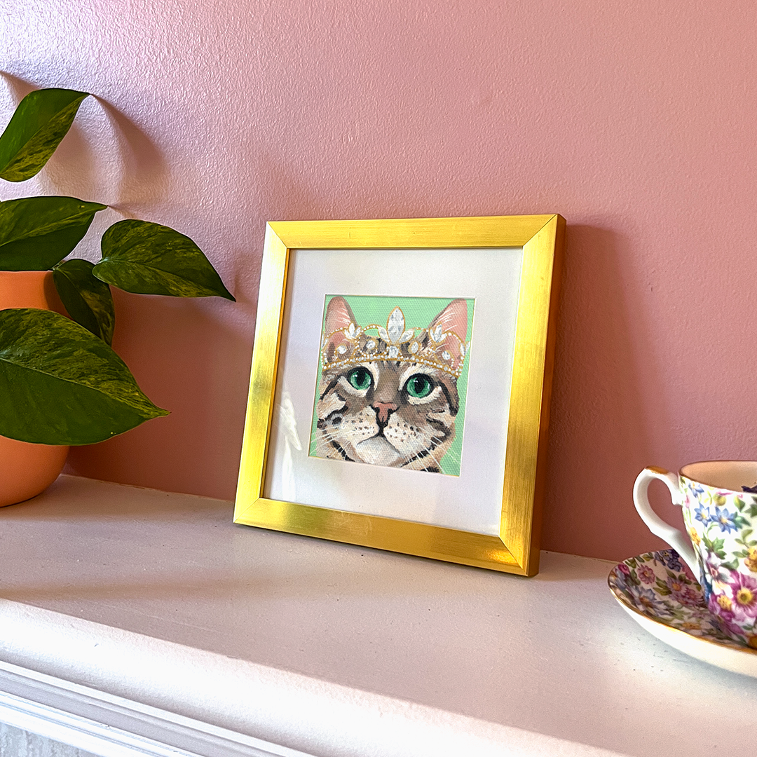 Cat 19: Mookie Art Print
