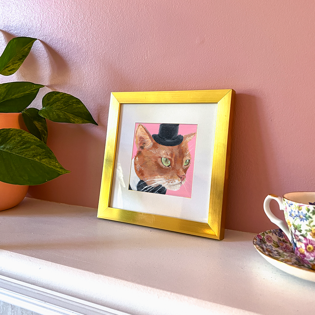 Cat 20: Leonidas Art Print