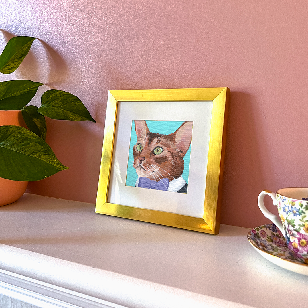 Cat 21: Socrates Art Print