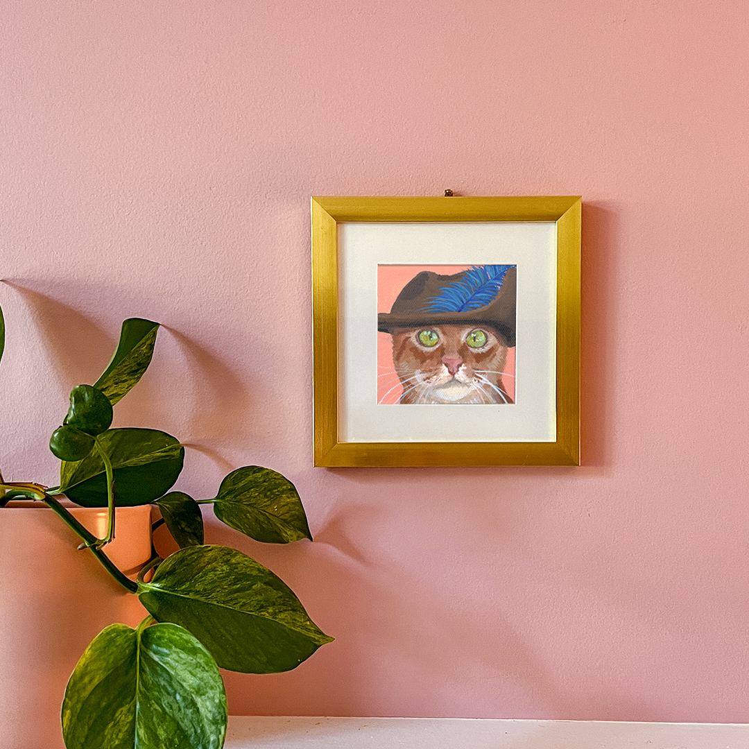 Cat 24: Kiri Art Print