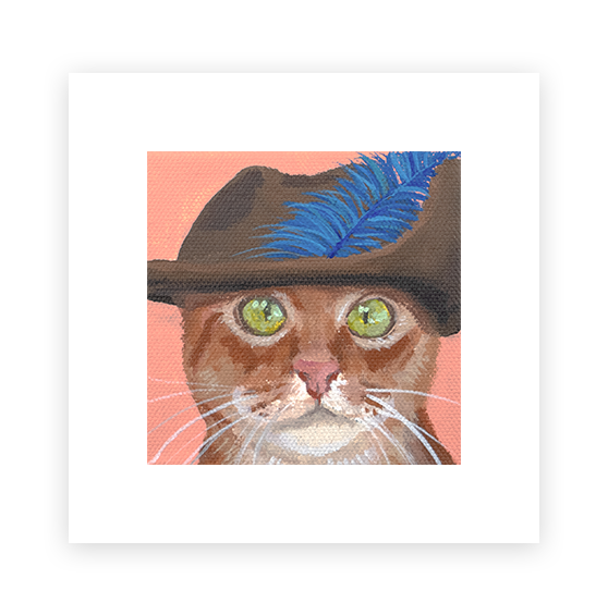 Cat 24: Kiri Art Print