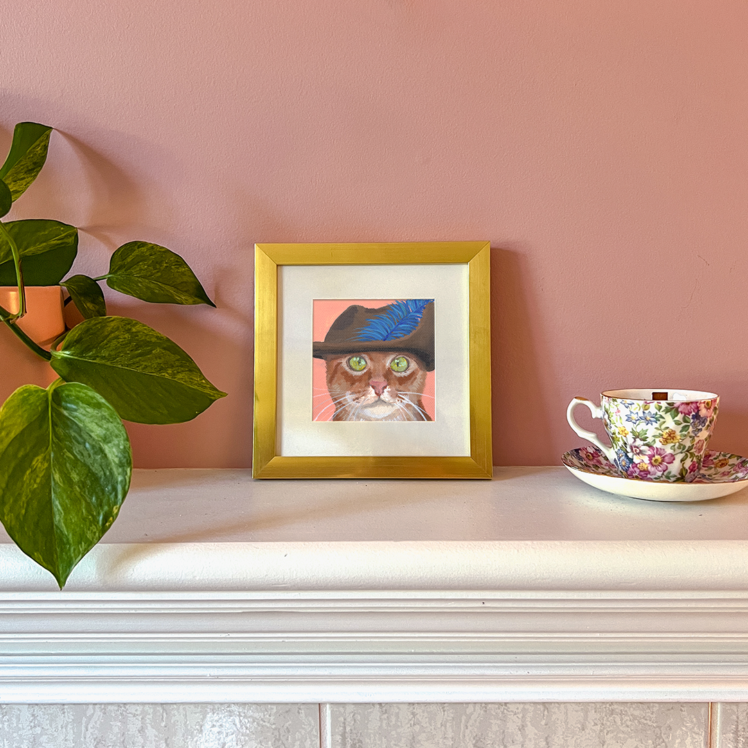 Cat 24: Kiri Art Print