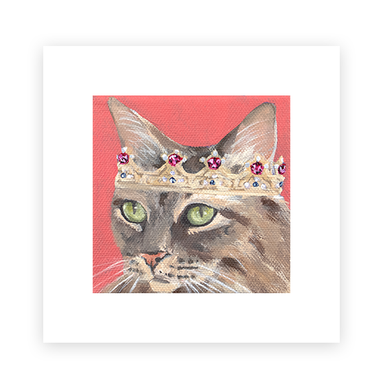 Cat 29: Oliver Art Print