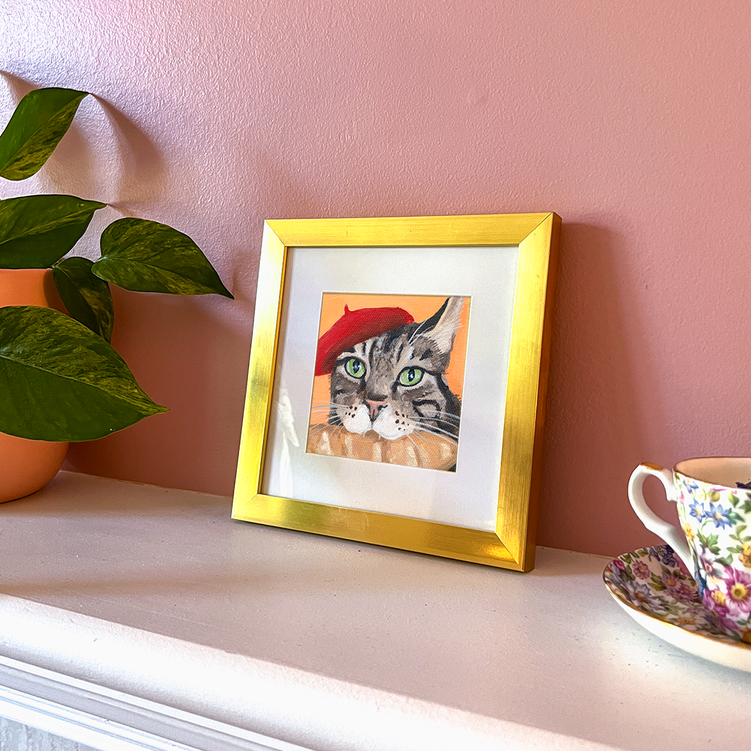 Cat 31: Perry Art Print