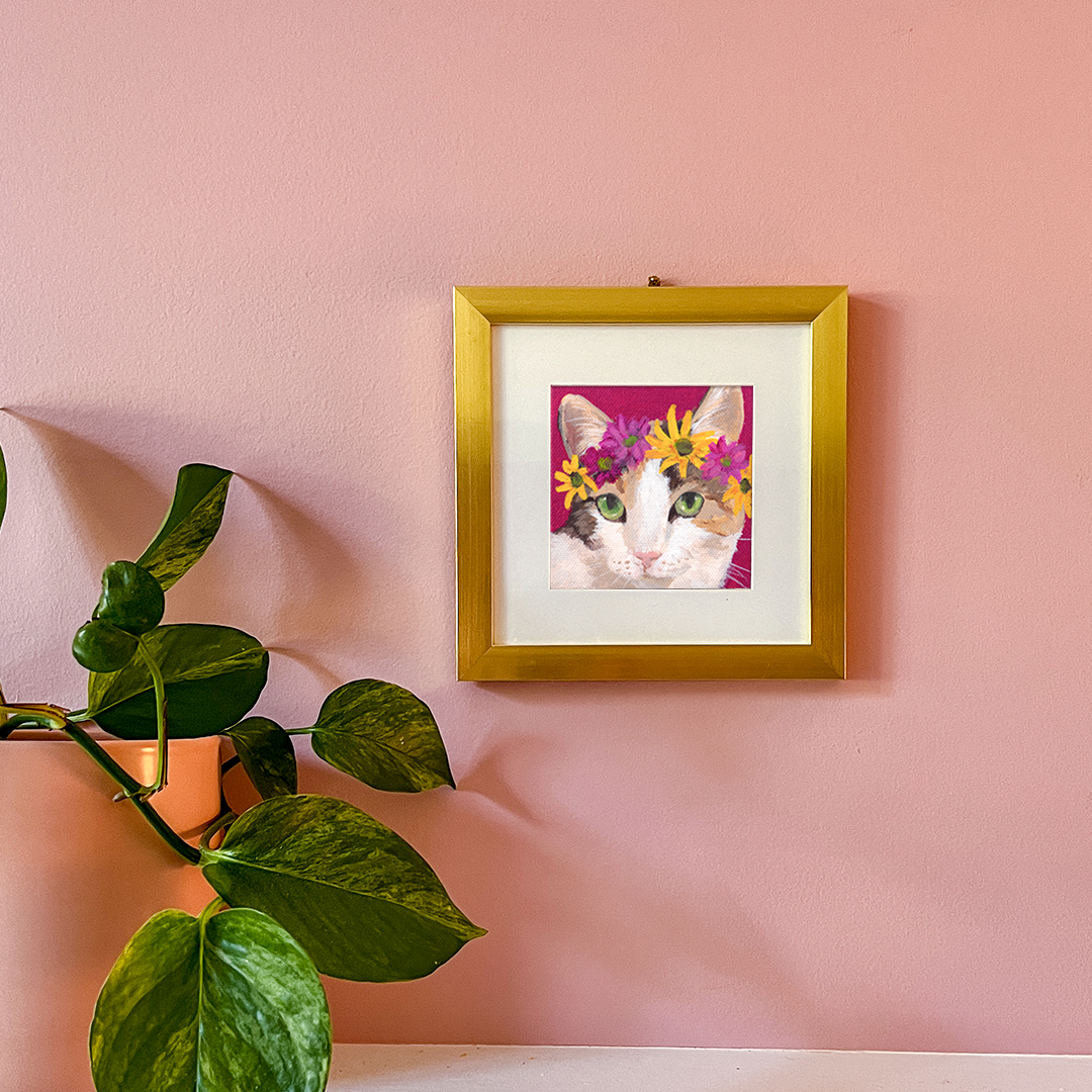 Cat 32: Mimi Art Print