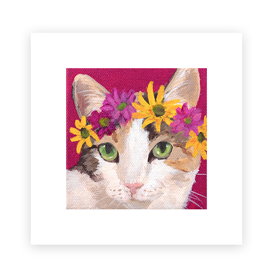 Cat 32: Mimi Art Print