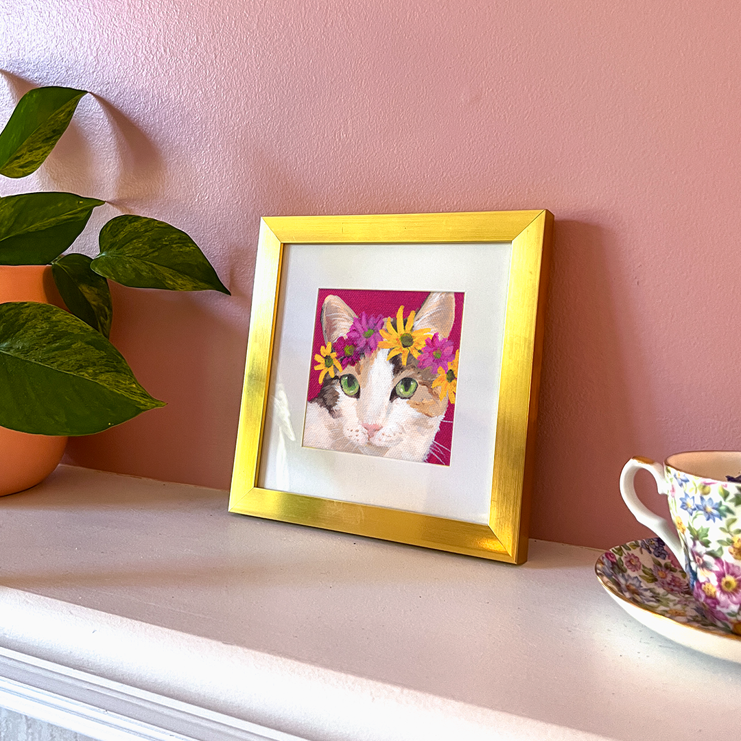 Cat 32: Mimi Art Print