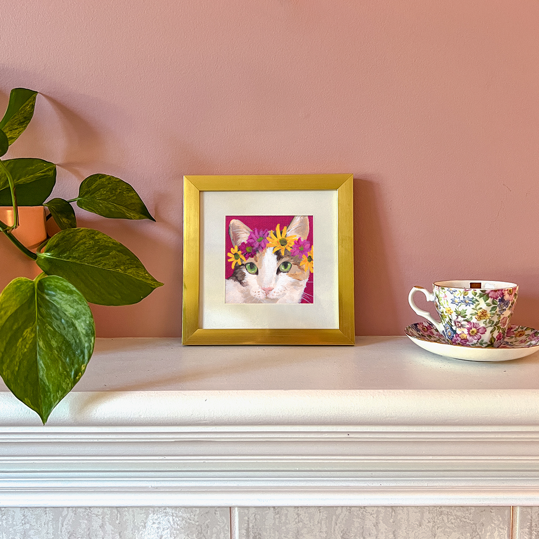 Cat 32: Mimi Art Print