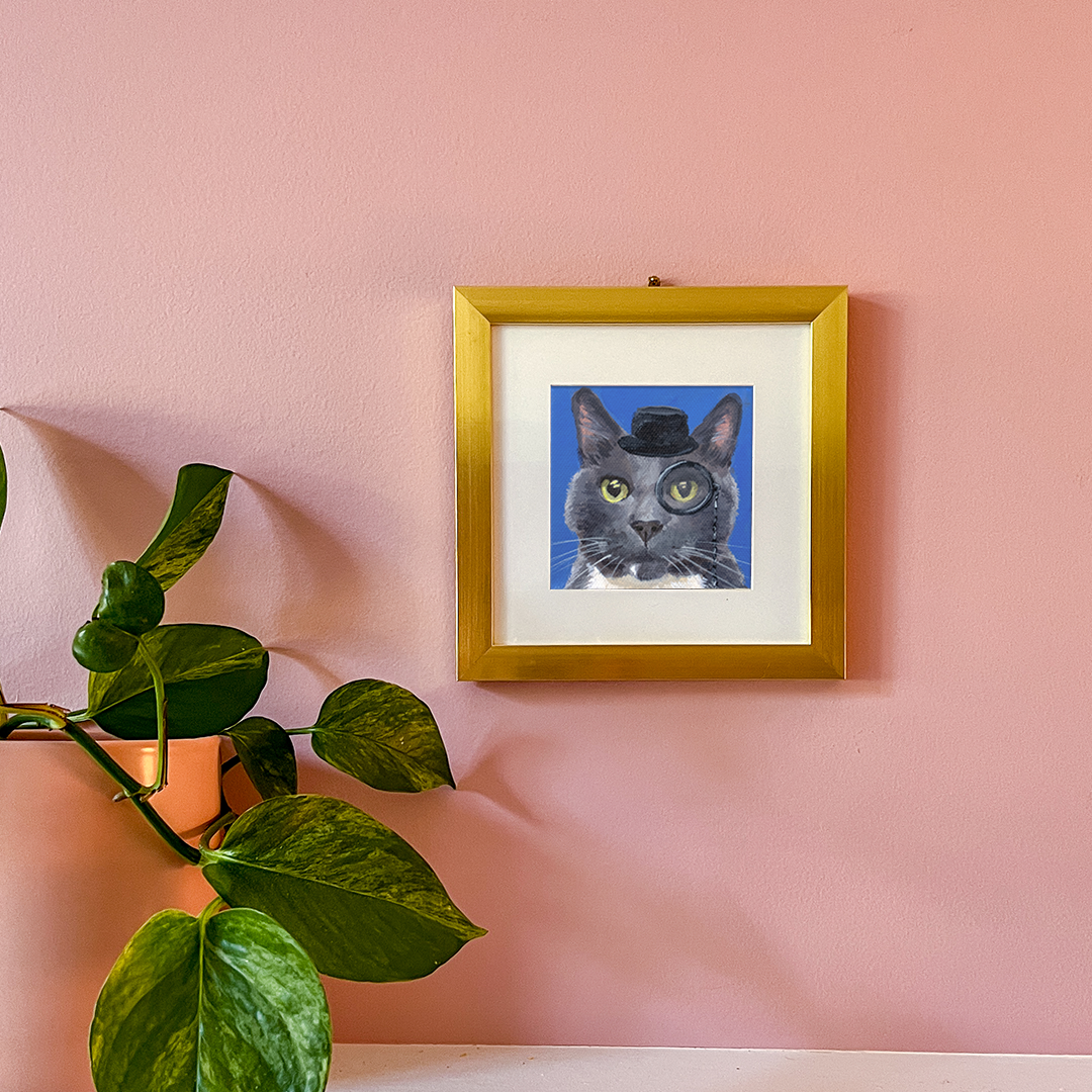 Cat 35: Earl Art Print