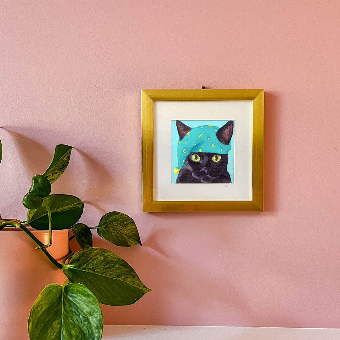 Cat 38: Ethel Art Print