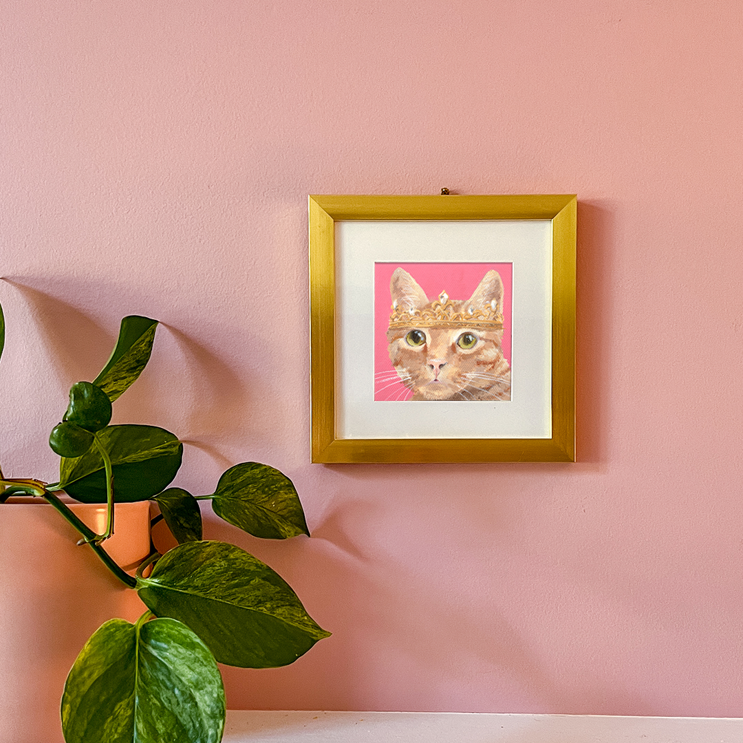 Cat 37: Tiger Art Print