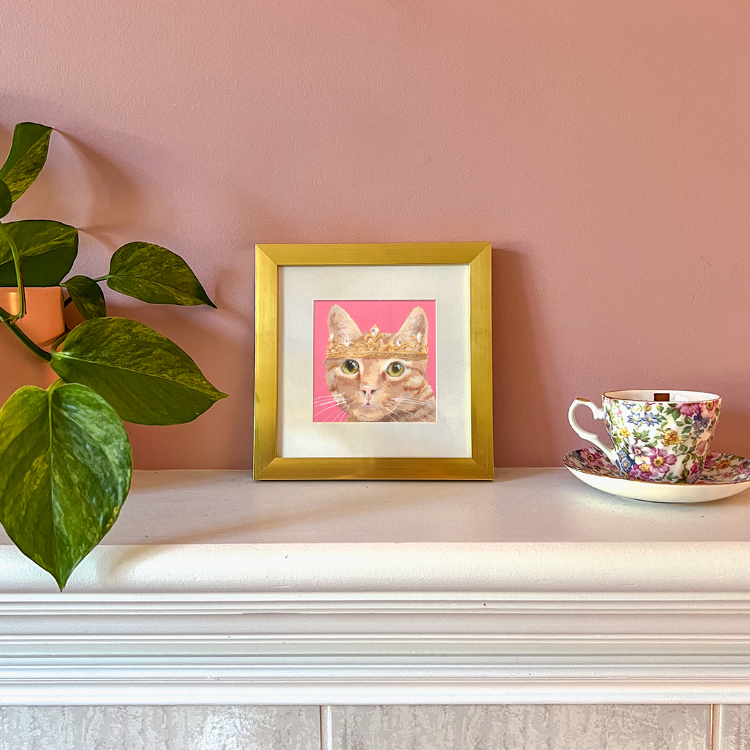 Cat 37: Tiger Art Print