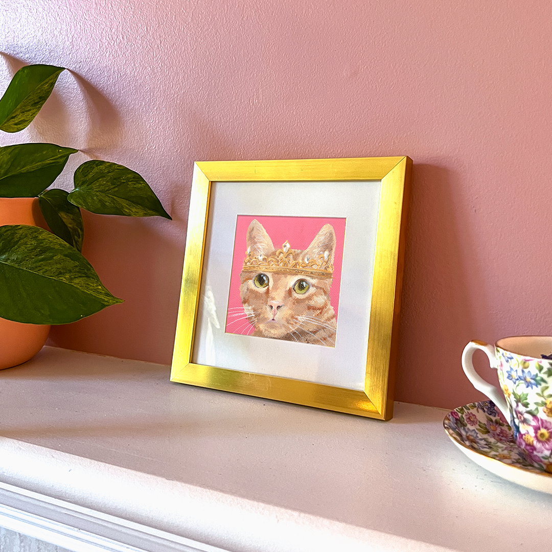 Cat 37: Tiger Art Print
