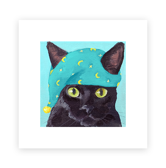 Cat 38: Ethel Art Print