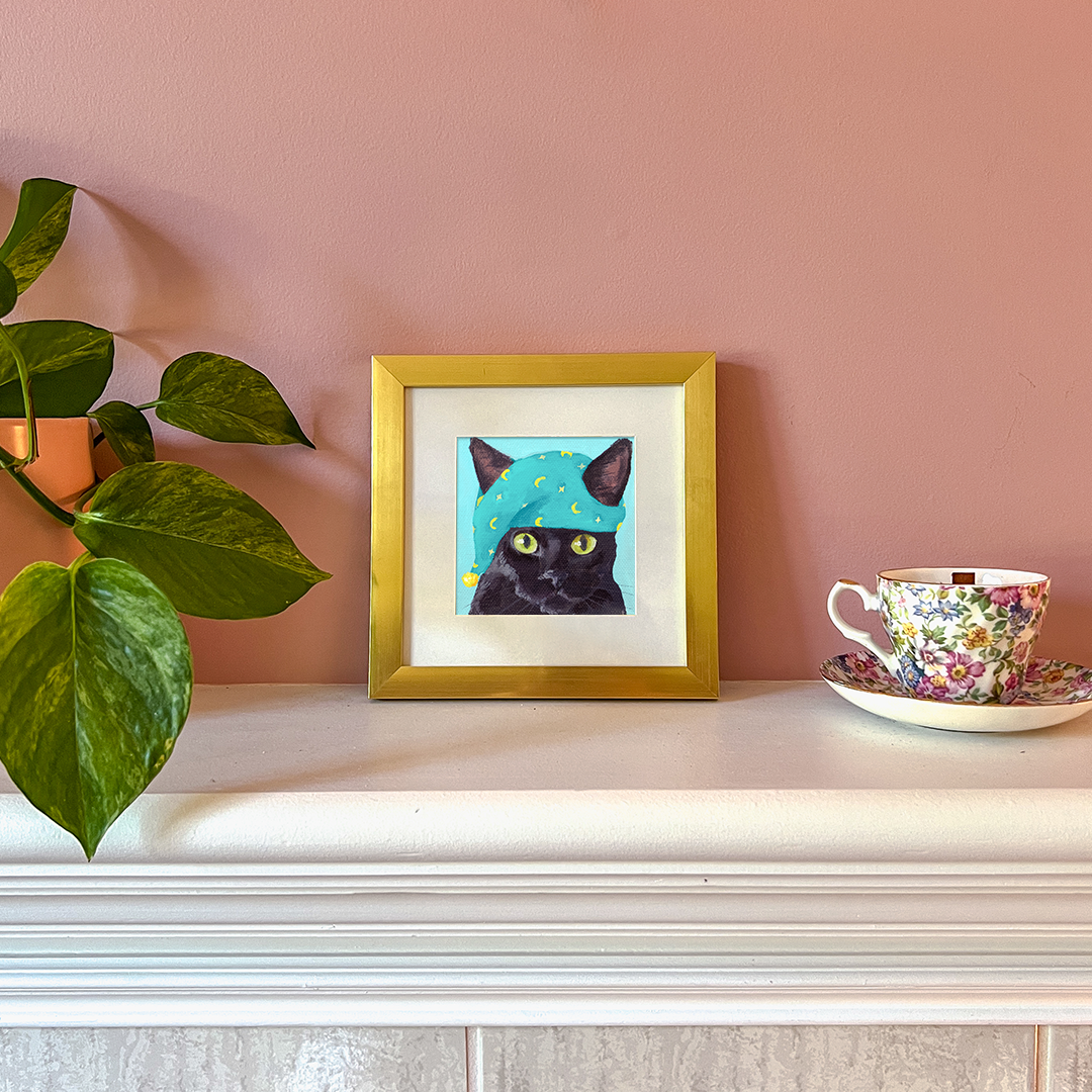 Cat 38: Ethel Art Print
