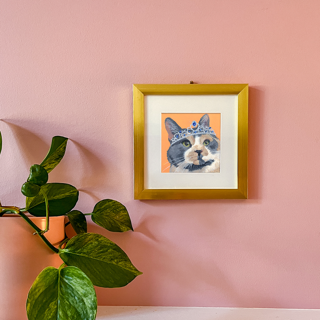 Cat 42: Phoebe Art Print