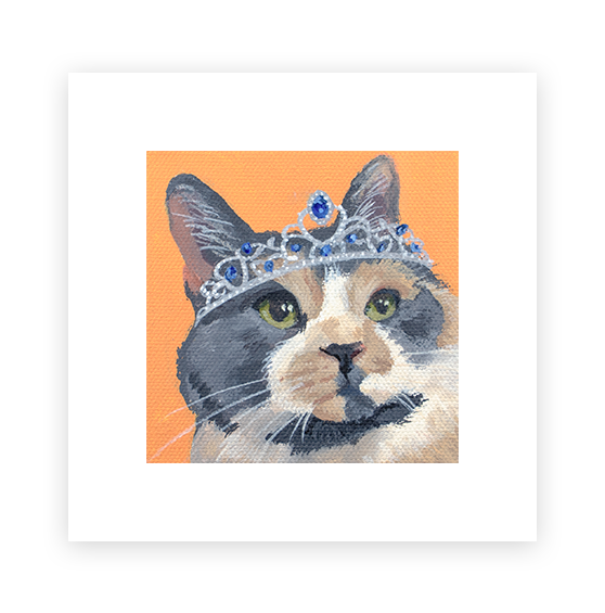 Cat 42: Phoebe Art Print