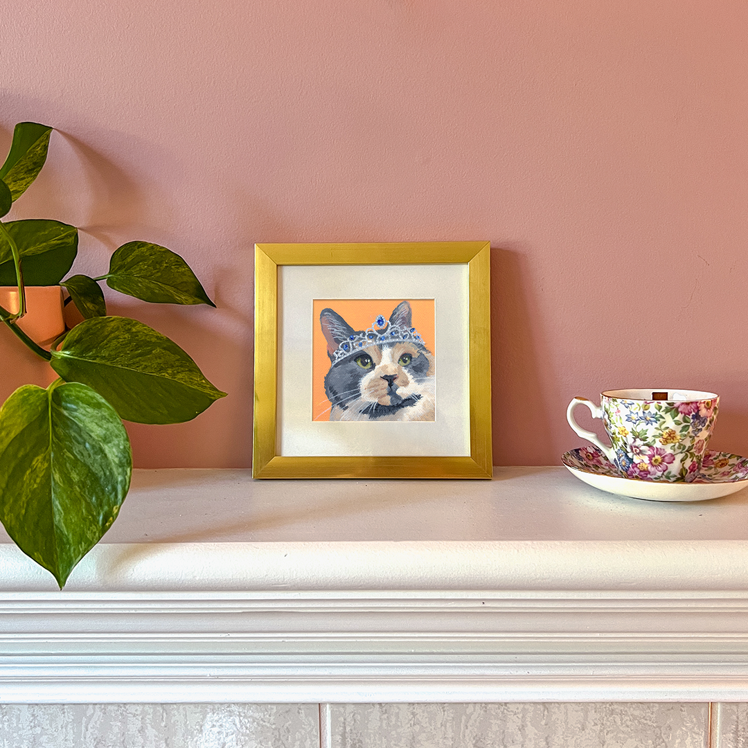Cat 42: Phoebe Art Print