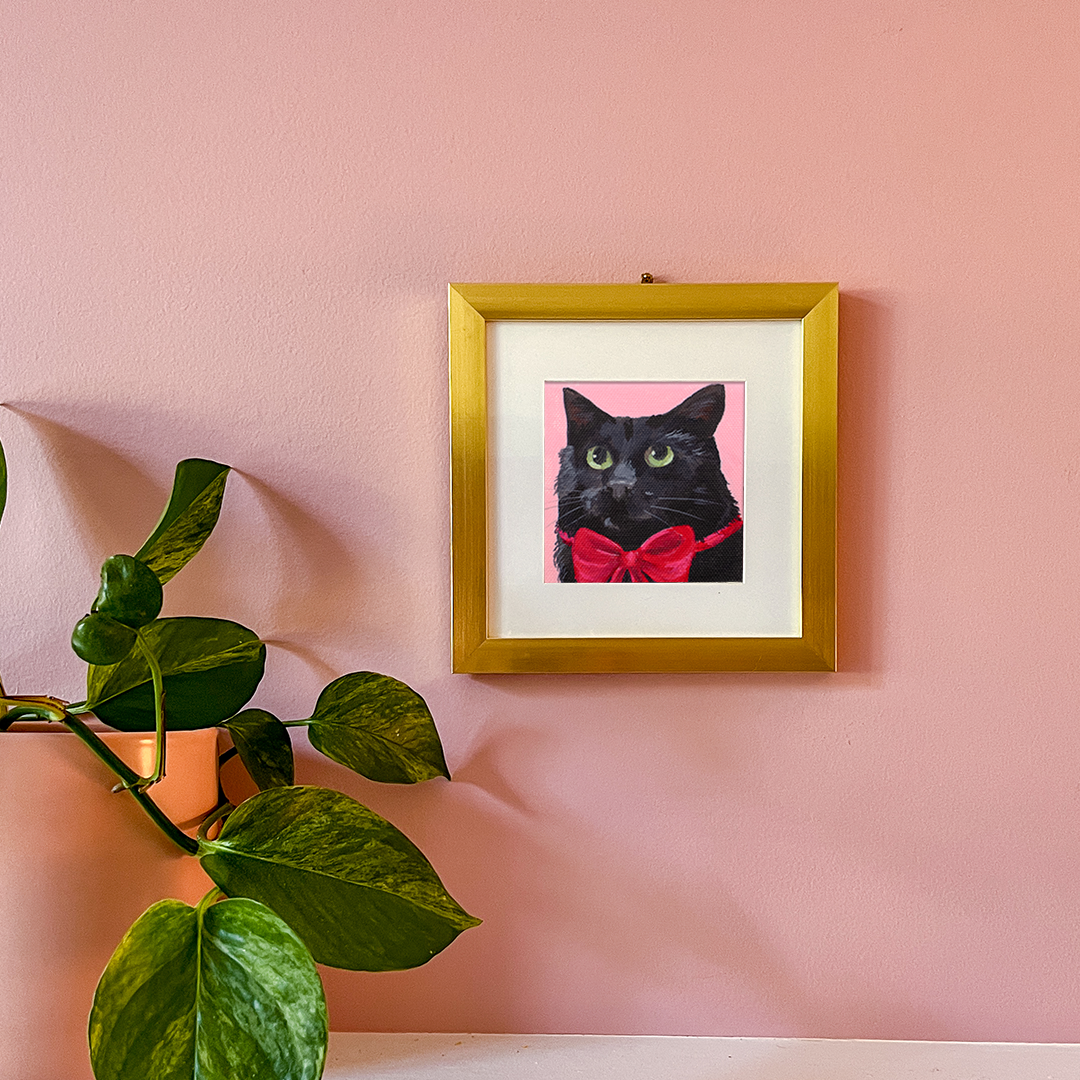 Cat 46: Cocoa Art Print