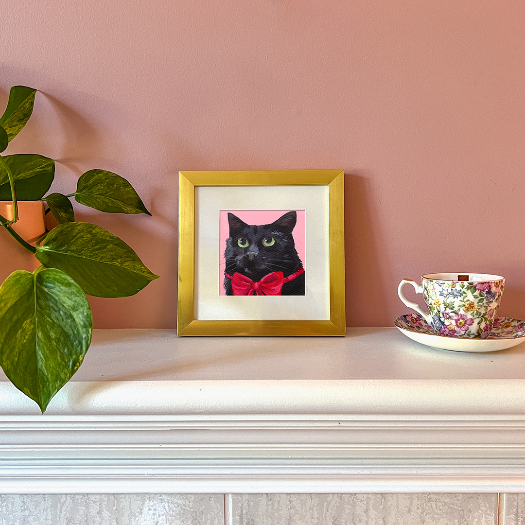 Cat 46: Cocoa Art Print