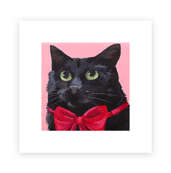 Cat 46: Cocoa Art Print