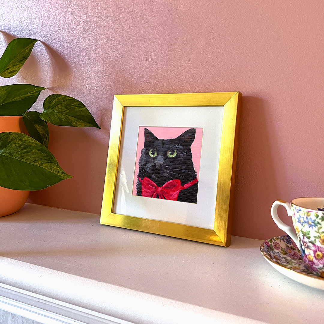 Cat 46: Cocoa Art Print