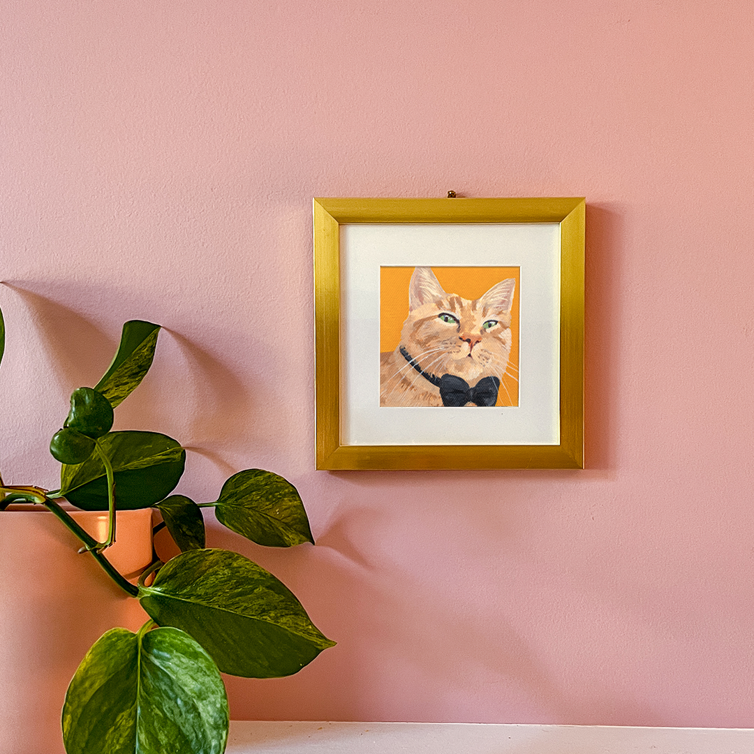Cat 49: Fergus Argyle McKlusky Art Print