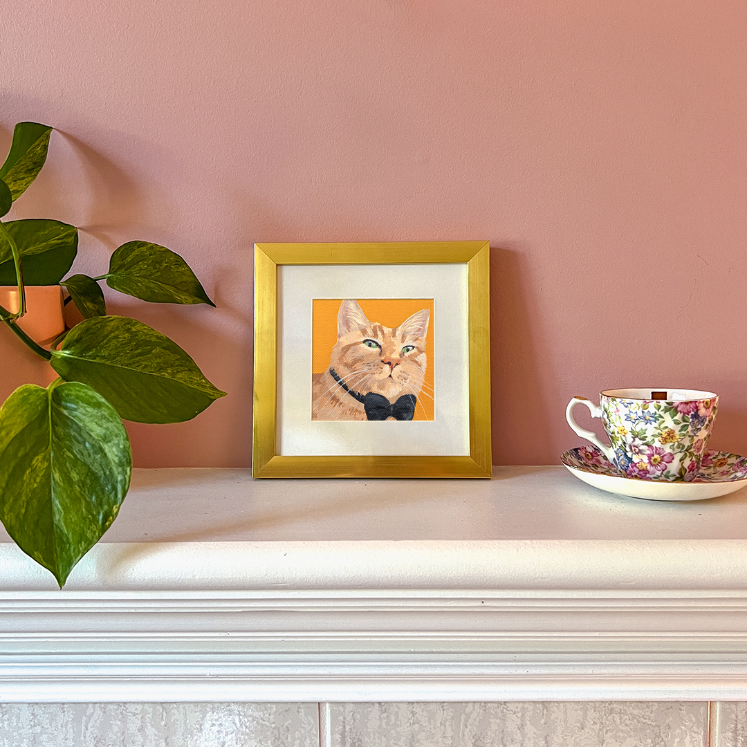 Cat 49: Fergus Argyle McKlusky Art Print