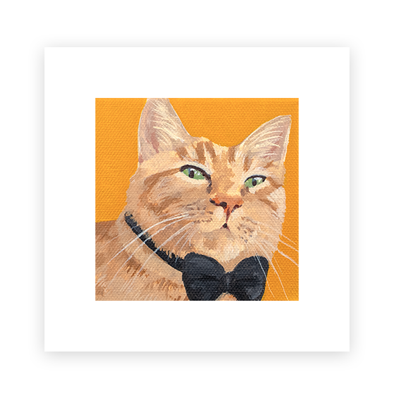 Cat 49: Fergus Argyle McKlusky Art Print