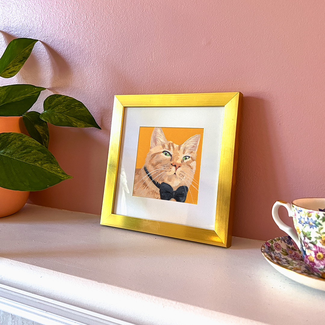 Cat 49: Fergus Argyle McKlusky Art Print