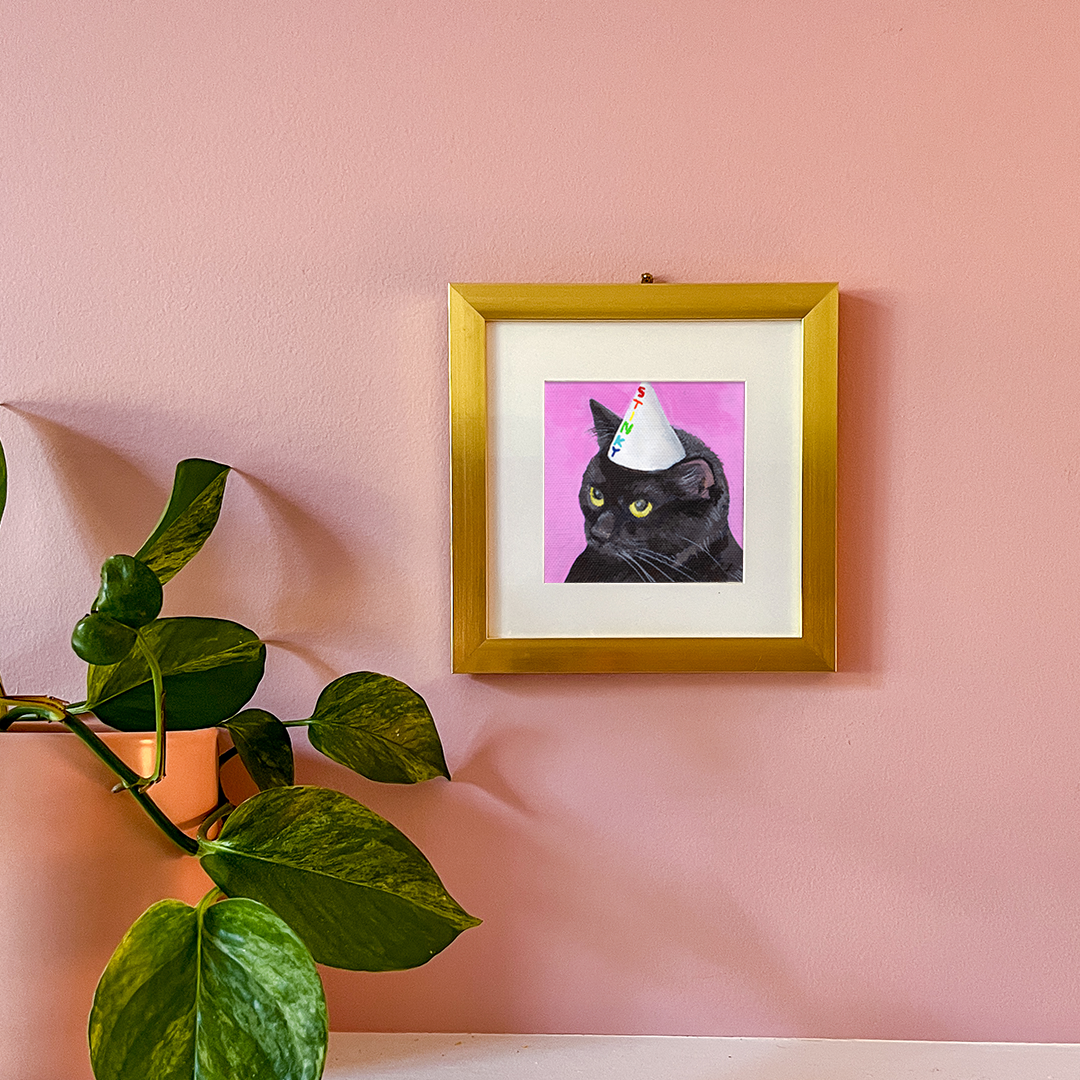 Cat 54: Sandy Art Print