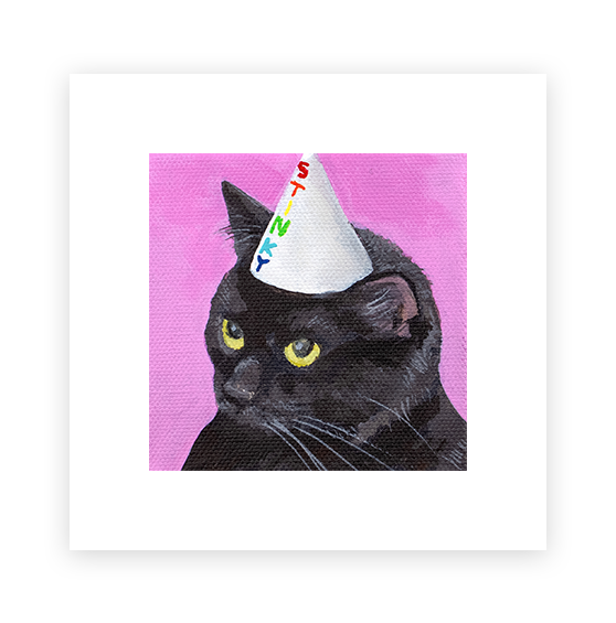 Cat 54: Sandy Art Print