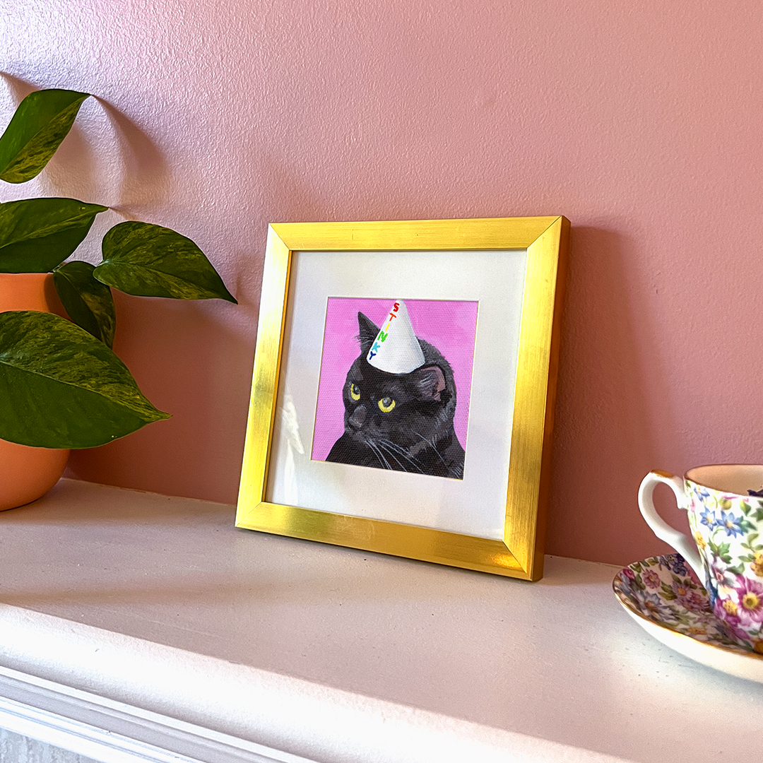 Cat 54: Sandy Art Print