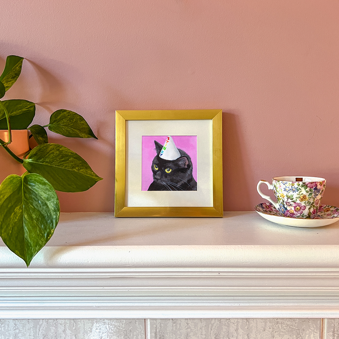 Cat 54: Sandy Art Print