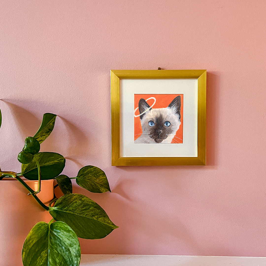 Cat 55: Nessie Art Print