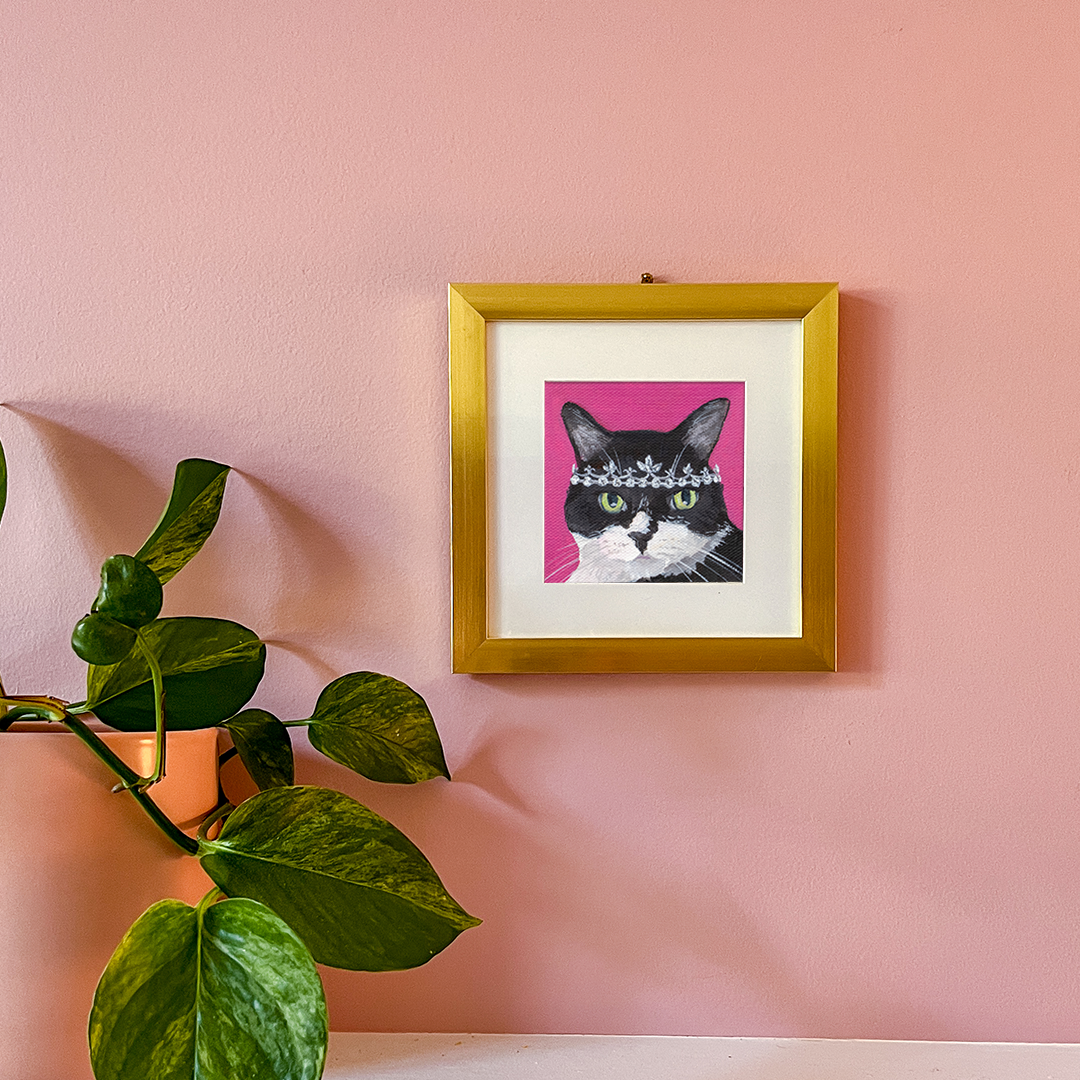 Cat 56: Maisy Art Print
