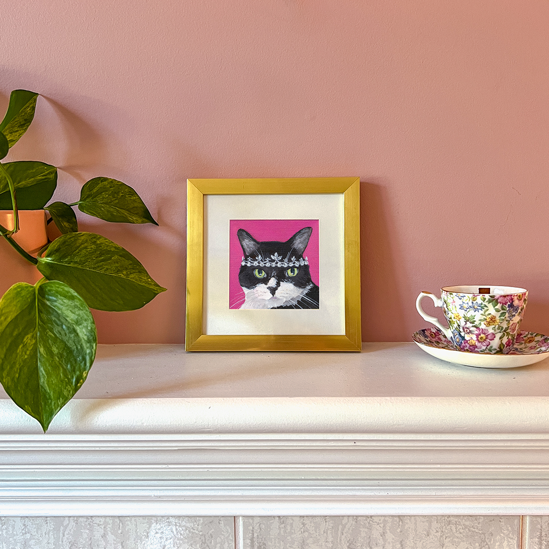 Cat 56: Maisy Art Print