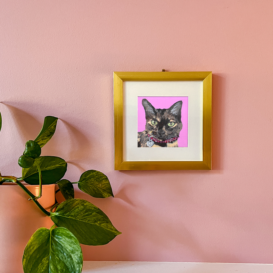 Cat 61: Mabel Art Print