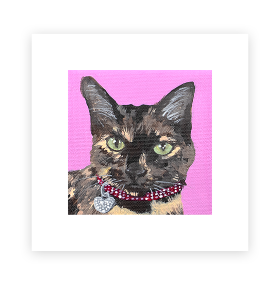 Cat 61: Mabel Art Print