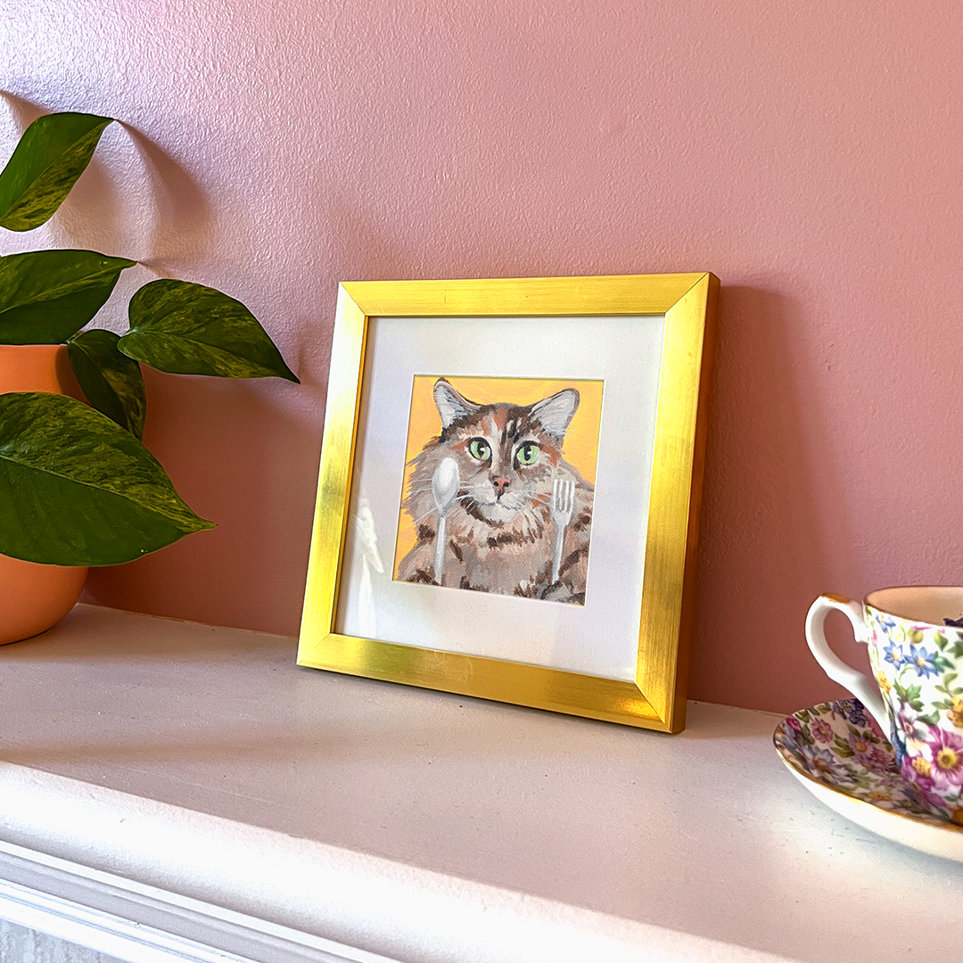 Cat 63: Amy Art Print