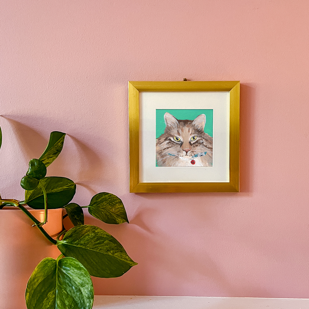 Cat 65: Grace Art Print