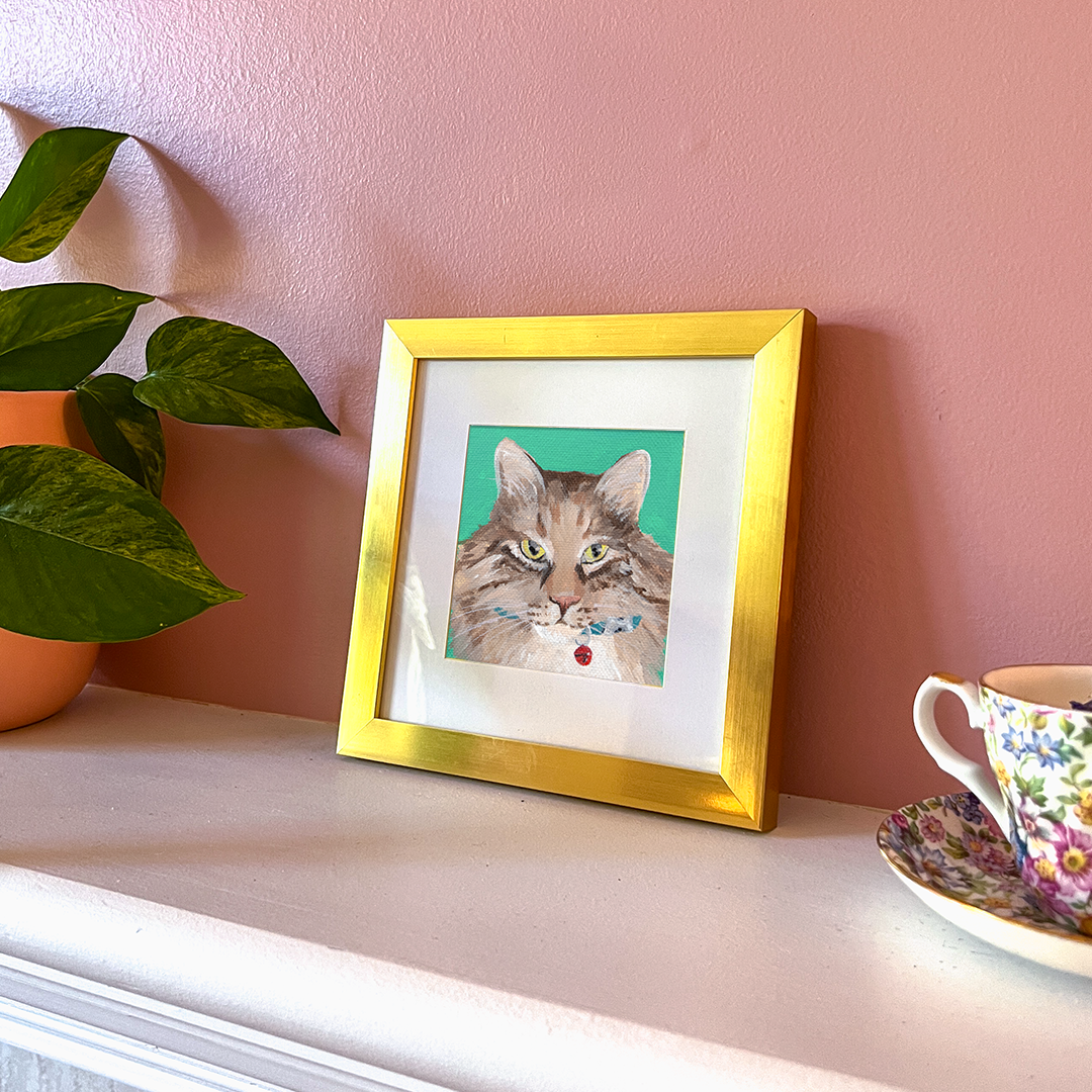Cat 65: Grace Art Print